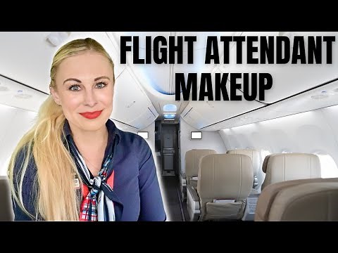 Flight Attendant Makeup Tutorial | GRWM for Work!