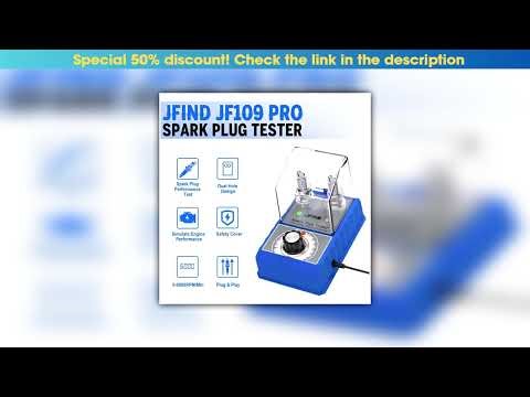 Editor’s Choice Spark Plug Tester Double Hole Diagnostic Tool Car 12V Spark Tester 0-6000rpm Auto E