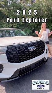 Introducing the 2025 Ford Explorer – the ultimate blend of style, performance, and versatility. Come check out this beauty at Capital Ford of Raleigh and elevate your driving experience to a whole new level. 🚗✨ 📍4900 Capital Blvd, Raleigh, NC 27616 #FordExplorer #2025Model #SUVGoals #Ford #FordExplorerST #ExplorerST #Explorer #Raleigh #NorthCarolina #RDU | Capital Ford of Raleigh