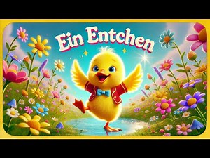 Ein Entchen | Eine Ente – Kinderlied | Märchen-Abenteuer