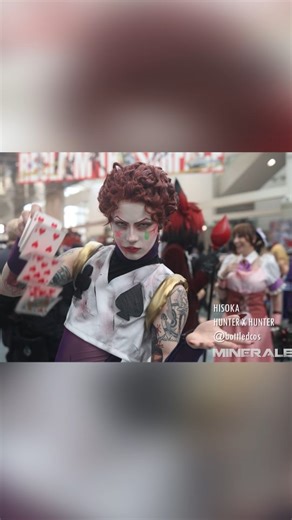 Mineralblu on Instagram: "@bottledcos #hisoka #hunterxhunter NOW PLAYING the Mineralblu Anime Expo Video! #animeexpo #ax2025 #animeexpocosplay #cosplay #cosplaymusicvideo #cosplayer #cosplaying #cosplays #cosplayvideo #batmanbeyond #cosplaygirls #cosplayguys #cosplayersofig"