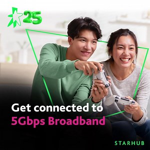 From setup to support, get everything you need for seamless home connectivity with 5Gbps Broadband! Plus, get a free WiFi 7 router and more. | StarHub