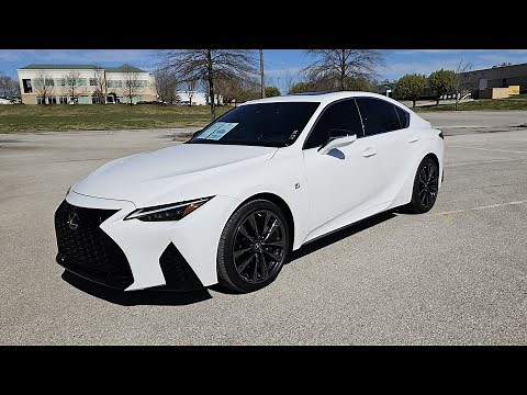 The 2022/2023 Lexus IS350 F-Sport AWD, a Fun, Reliable Sports Sedan