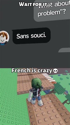Learning French Be Like 💀 // Roblox Meme #roblox #robloxmemes #robloxedit