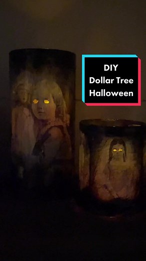 DIY Scary Halloween Decor with Dollar Tree