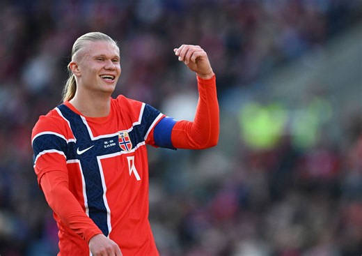 Erling Haaland and Norway strip down in viral World Cup training session