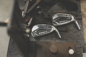 The all new F8 irons are our longest, fastest and most forgiving irons yet, with Cobra CONNECT technology powered by Arccos Golf to prove your performance. | Cobra Golf