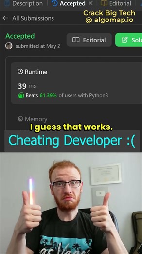 CHEATING DEVELOPER vs Log n Engineer on Sqrt(x), Leetcode 69