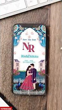 Royal Wedding Invite | Animated Digital Invitation | VowVites