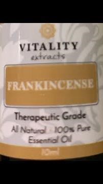 Vitality frankincense oil review