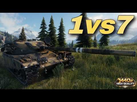 T95/FV4201 1v7 Last Stand on Serene Coast