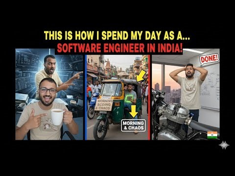 REAL Day in the Life of an INDIAN Software Engineer (Brutal WFH vs Office Grind)