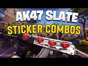 AK47 Slate Sticker Combos - CSGO