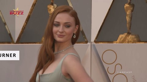 Sophie Turner shines in chic silver gown on the red carpet