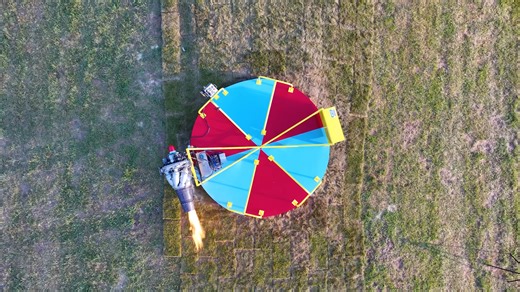 We put a jet engine on this park ride - then it wouldn’t stop