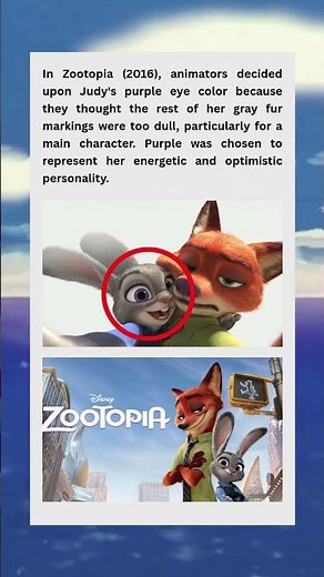 Zootopia (2016) - Judy's Purple Gaze A Color Story of Optimism