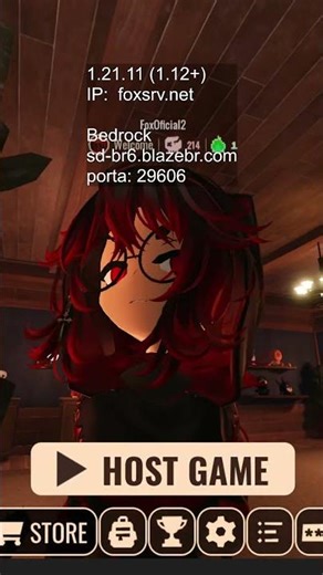 Raposa Fofa Dos Jogos #br #minecraft #gaming #Roblox