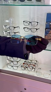 New Custom Piece made by Eyespecs.com! | | | Gucci Sunglasses model GG1221S (003) Custom Blue Gradient Lenses #glasses #sunglasses #gucci #rimlessglasses #eyewear #gucciglasses #eyespecs #fyp #foryou