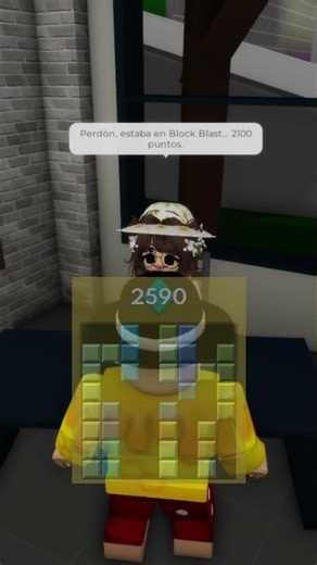 Esta chica me dejó en visto… #blockblast