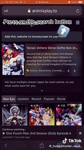 Cómo buscar anime en Animixplay fácilmente