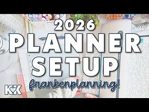 LONG Planner Setup 2026 Big Letter Size Discbound Passionate Penny Pincher Functional Frankenplanner