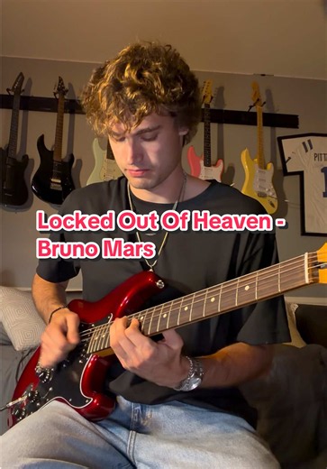 Locked Out Of Heaven guitar cover – Bruno Mars guitar tutorial