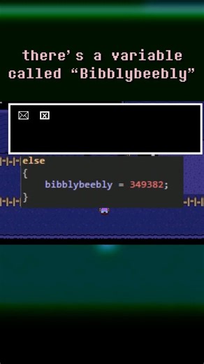 What is BIBBLYBEEBLY in UNDERTALE? #undertale #deltarune #tobyfox #gaster #sans #asriel #papyrus