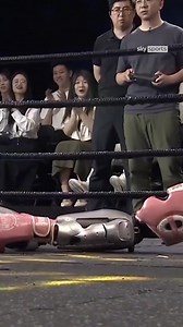 Football season is official over… Just the Mech Combat Arena Competition, the world’s first humanoid robot fighting tournament, hosted in Hangzhou, eastern China. 🤖 | Sky Sports