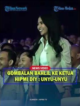 BAHLIL MENDADAK Salfok di Acara HIPMI Sapa Ekawati Rahayu