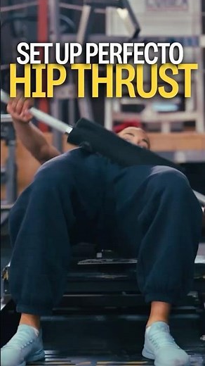 Stop doing Hip Thrusts the wrong way ❌ #gym #glutes #tutorial
