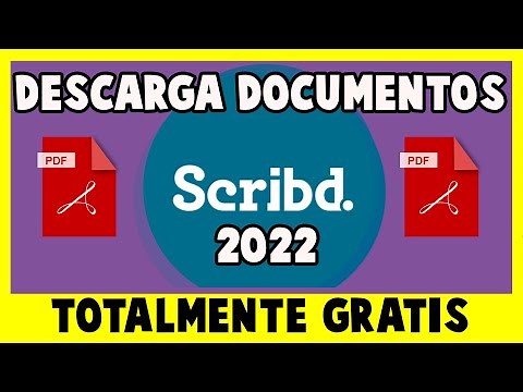 ✅CÓMO DESBLOQUEAR DOCUMENTOS SCRIBD 2023 | SIN SUSCRIBIRSE