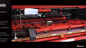 The TK 3015L & PSR (Part Sorting Robot) from AMADA AMERICA, INC. unload everything from the most intricate part nests to large panels. Since laser nests typically consist of different part applications, bottlenecks are more likely to occur during the unloading process. The TK-L & PSR minimizes the chance for errors to occur during downstream operations by stacking parts according to the next phase in production. View more: fabmetalmag.com/amadaamerica #AMADAAMERICA #AMADA #madeinamerica #fabrica
