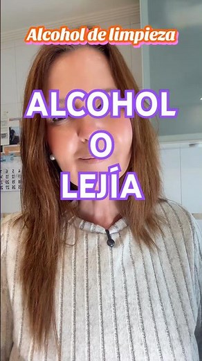 Rubbing alcohol and bleach do NOT do the same thing