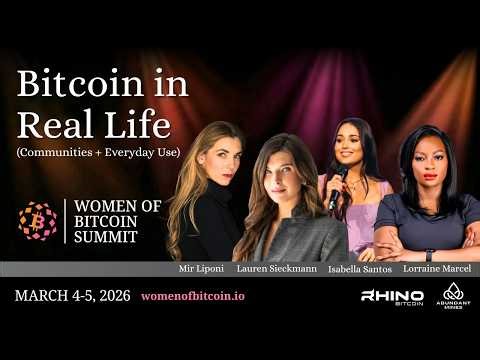 Bitcoin in Real Life Communities + Everyday Use