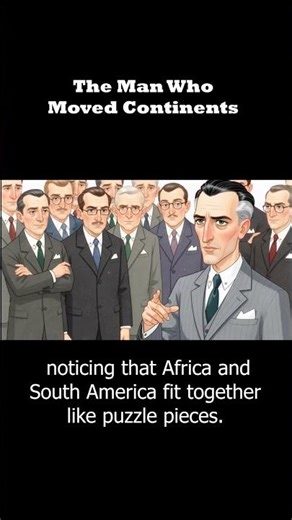 The Man Who Moved Continents #historytok #history #geography #genius #interestingfacts #facts