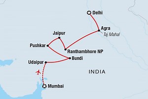 Premium India in Depth - Intrepid (14 Days From Mumbai to Delhi)