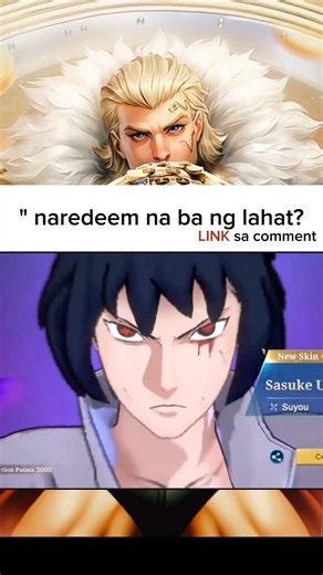 NARUTO COLLAB Skins ( REDEEM CODE ) #mobilelegends #mlbb #fyp