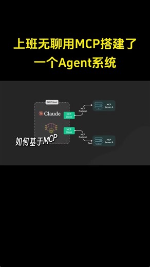 上班无聊用MCP搭建了一个Agent系统#人工智能 #程序员 #编程 #chatgpt #计算机 #ai