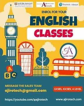 Enrol in our English Language Classes! for IGCSE, AS & A Level Cambridge and Edexcel