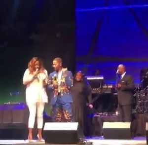 On this day! In 2018 me and Donald Lawrence performed “Deliver Me” for the first time! And the rest is history!!!! 💜💜💜 | Le'Andria Johnson
