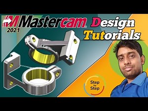 Mastercam Cad Tutorials I 3D CAD EXERCISES #cnc #cncmachining #mastercam