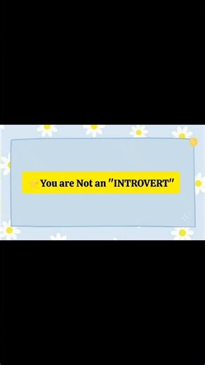 For every introvert who feels deeply but speaks softly — this one’s for you #introvert #extrovert ❤️