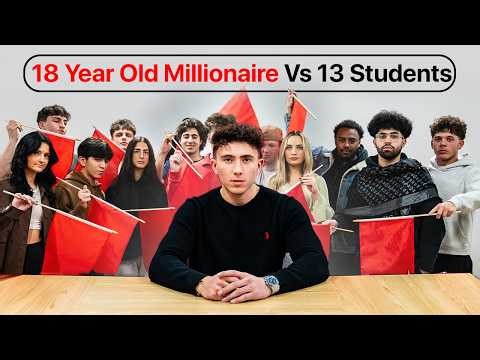 18 Year Old Millionaire Vs 13 College Students