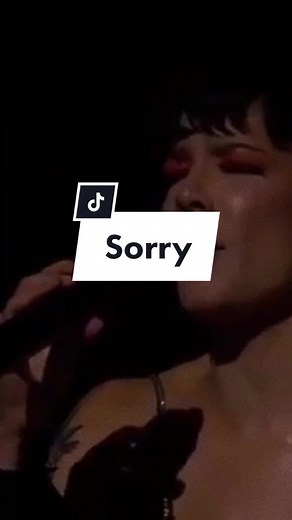 Sorry - Halsey #halsey #letras #fypシ 🦋
