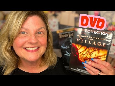 ASMR | Showing You Part One of My DVD Collection | Reading Synopses, Tingly Tapping & Cozy Whispers
