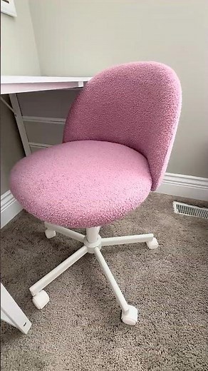 Comfy & Cute Desk Chair 💜 Perfect for Bedroom or Vanity Setup