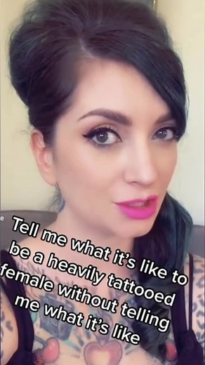 201K views · 2.6K reactions | Sometimes it feels like my tattoos give every man I don’t want to talk to the excuse to talk to me. Just because I wear a cute skirt doesn’t mean I want to talk about my skirt all day!  | Cherry Dollface | Facebook