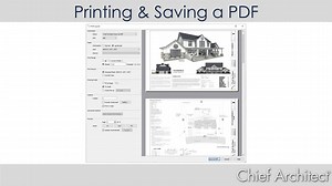 Printing & Saving a PDF