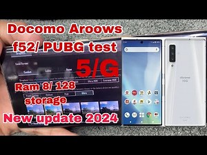 Docomo Arrows f52A / 5G PUBG test gaming zone 357k