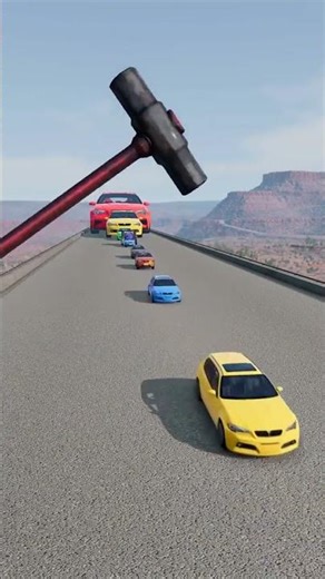 Super Fast Car Racing Cartoon 🏎️ | Crazy Speed Race Animation | Funny Cartoon Race